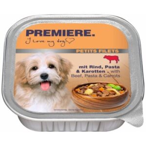 PREMIERE Petits Filets Rind, Pasta & Karotten 11x150 g