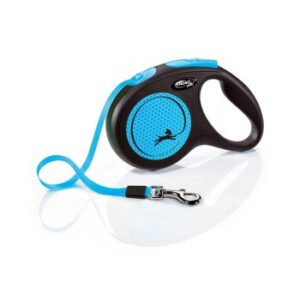 Flexi New Neon Gurt blau M