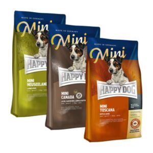 HAPPY DOG Supreme Sensible Mini Probierpaket 3x1 kg