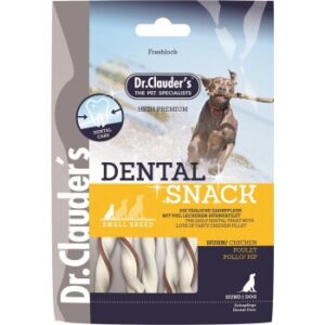 Dr. Clauder's Dental Snack Huhn - Small Breed - 10x 80g