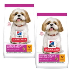 Hill's Science Plan Small & Miniature Senior 7+, Huhn 2x1.5 kg