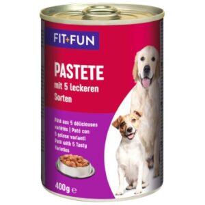 FIT+FUN Pastete 6x400g 5 leckere Sorten