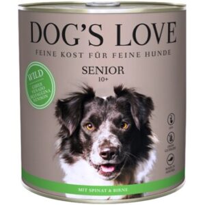 DOG'S LOVE Senior 6x800g Wild und Spinat 6x800 g