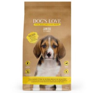 DOG'S LOVE Junior Lachs und Huhn 12 kg