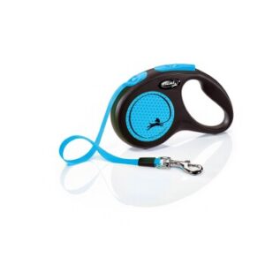 Flexi New Neon Gurt blau S