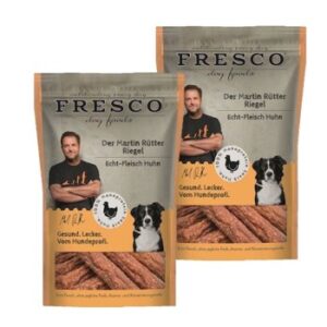 FRESCO M.Rütter Riegel 2x100g Echt-Fleisch Huhn