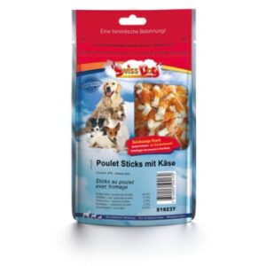 SwissDog Poulet Sticks mit Käse 100g