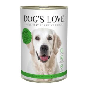 DOG'S LOVE Adult Classic 6x400g Wild mit Kartoffel & Zwetschge