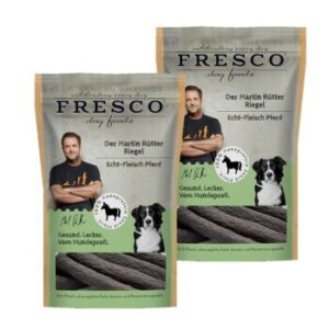 FRESCO M.Rütter Riegel 2x100g Echt-Fleisch Pferd