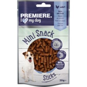 PREMIERE Mini Sticks Huhn & Fisch 6x70g