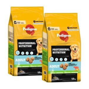Pedigree Professional Nutrition Adult Rind & Gemüse 2x12 kg