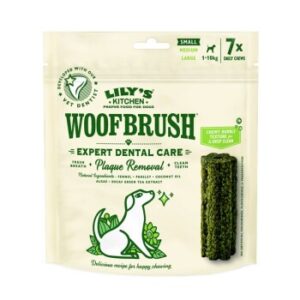 LILY'S KITCHEN Woofbrush Zahnkauartikel für Hunde 7 Stück S