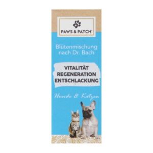 Paws & Patch Blütenmischung VITALITÄT REGENERATION ENTSCHLACKUNG 10g