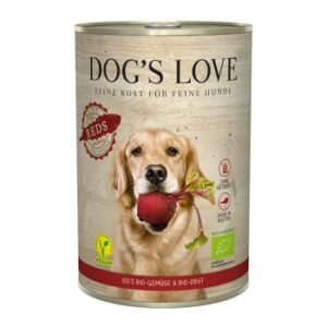 DOG'S LOVE BIO 6x400g Obst & Gemüse