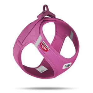 Curli Vest Harness Clasp Air-Mesh pink M