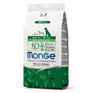 Monge Daily Line Junior Maxi Huhn 3 kg