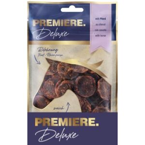 PREMIERE Deluxe Meat Drops Pferd 100g