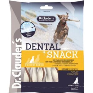 Dr. Clauder's Dental Snack Huhn - Medium Breed - 5x 170g