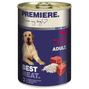 PREMIERE Best Meat Adult Rind & Reis 12x400 g