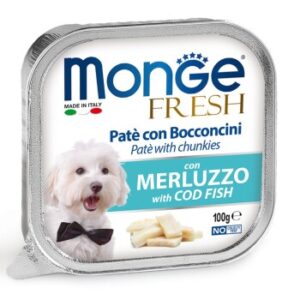 Monge Fresh Paté 32x100g Kabeljau