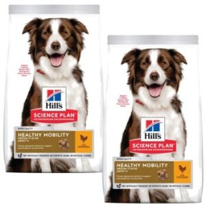 Hill's Science Plan Healthy Mobility Medium Breed Adult 1+ mit Huhn 2x14 kg