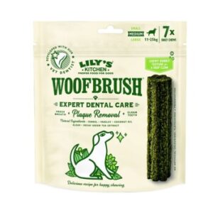 LILY'S KITCHEN Woofbrush Zahnkauartikel für Hunde 7 Stück M