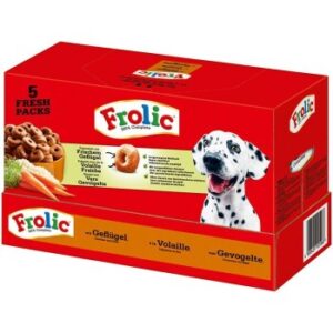 Frolic 5 Fresh Packs Geflügel, Gemüse und Reis 5 x 1,5kg