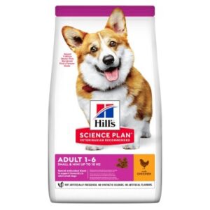 Hill's Science Plan Small & Miniature Adult 1-6 Huhn 2x6 kg