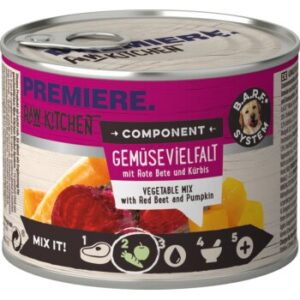 PREMIERE RAW KITCHEN Gemüsevielfalt 6x200g Obst & Gemüse