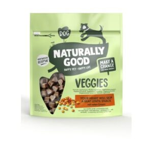Naturally Good Veggies Trainingssnack Herzen mit roten Linsen 200g