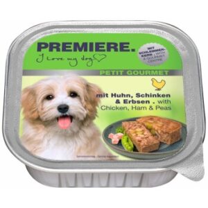 PREMIERE Petit Gourmet Schlemmerkern Huhn, Schinken & Erbsen 11x150 g