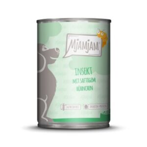 MjAMjAM Adult Insekt mit saftigem Hühnchen 6x400 g