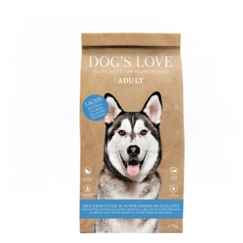 DOG'S LOVE Adult Lachs mit Forelle 2x12 kg