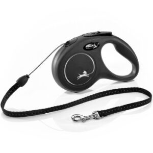 Flexi New Classic Seil schwarz S, 5 m, 12 kg