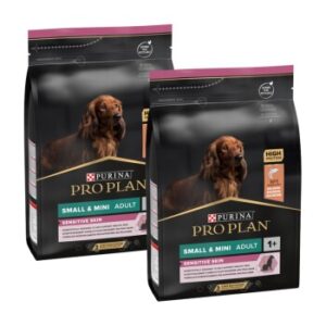 PRO PLAN Adult Small & Mini Sensitive Skin 2x3 kg