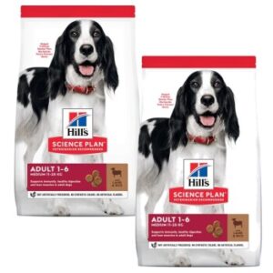 Hill's Science Plan Medium Adult 1-6 Lamm & Reis 2x14 kg