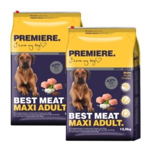 PREMIERE Best Meat Maxi Adult 2x12.5 kg