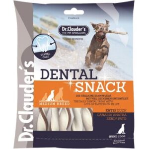 Dr. Clauder's Dental Snack Ente - Medium Breed - 5x 170g
