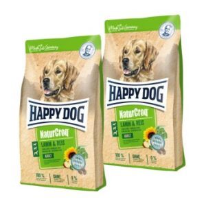 HAPPY DOG NaturCroq Lamm & Reis 2x15 kg