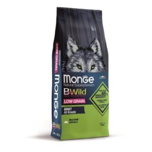 Monge Adult BWild Low Grain Wildschwein 12 kg