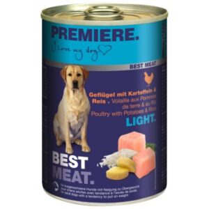 PREMIERE Best Meat Light Geflügel & Reis 12x400 g