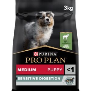 PRO PLAN Puppy Medium Sensitive Digestion Lamm 3 kg