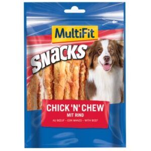 MultiFit Snacks Chick 'n' Chew Nr. 4 mit Rind 500 g