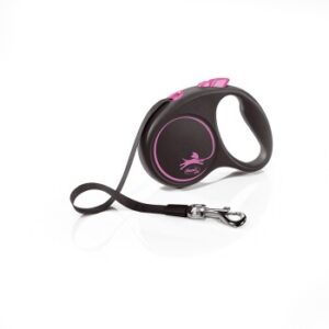 Flexi Black Design Gurt pink S, 5 m, 15 kg