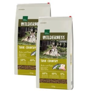 REAL NATURE WILDERNESS Senior True Country Huhn mit Fisch 2x12 kg