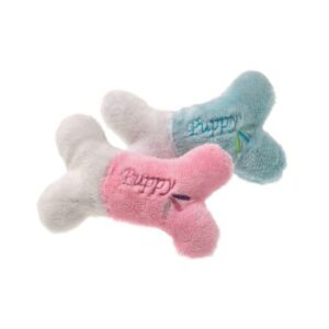 Karlie Mini Plüschknochen für Welpen assort. 13cm