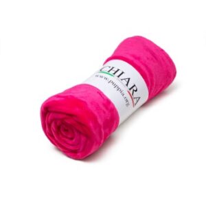 Chiara Puppia Fleecedecke 130x180cm fuchsia