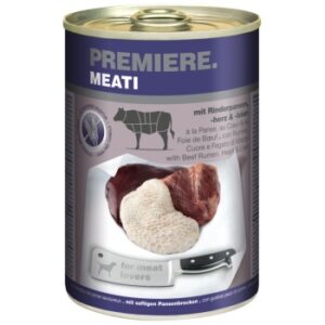 PREMIERE Meati Rinderpansen, -herz & -leber 12x400 g