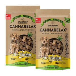 Sparrow CannaRelax Snacks 2x200 g