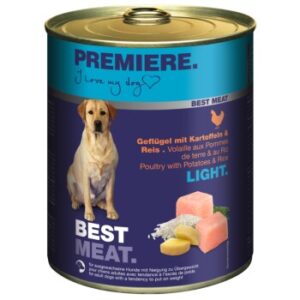 PREMIERE Best Meat Light Geflügel & Reis 12x800 g